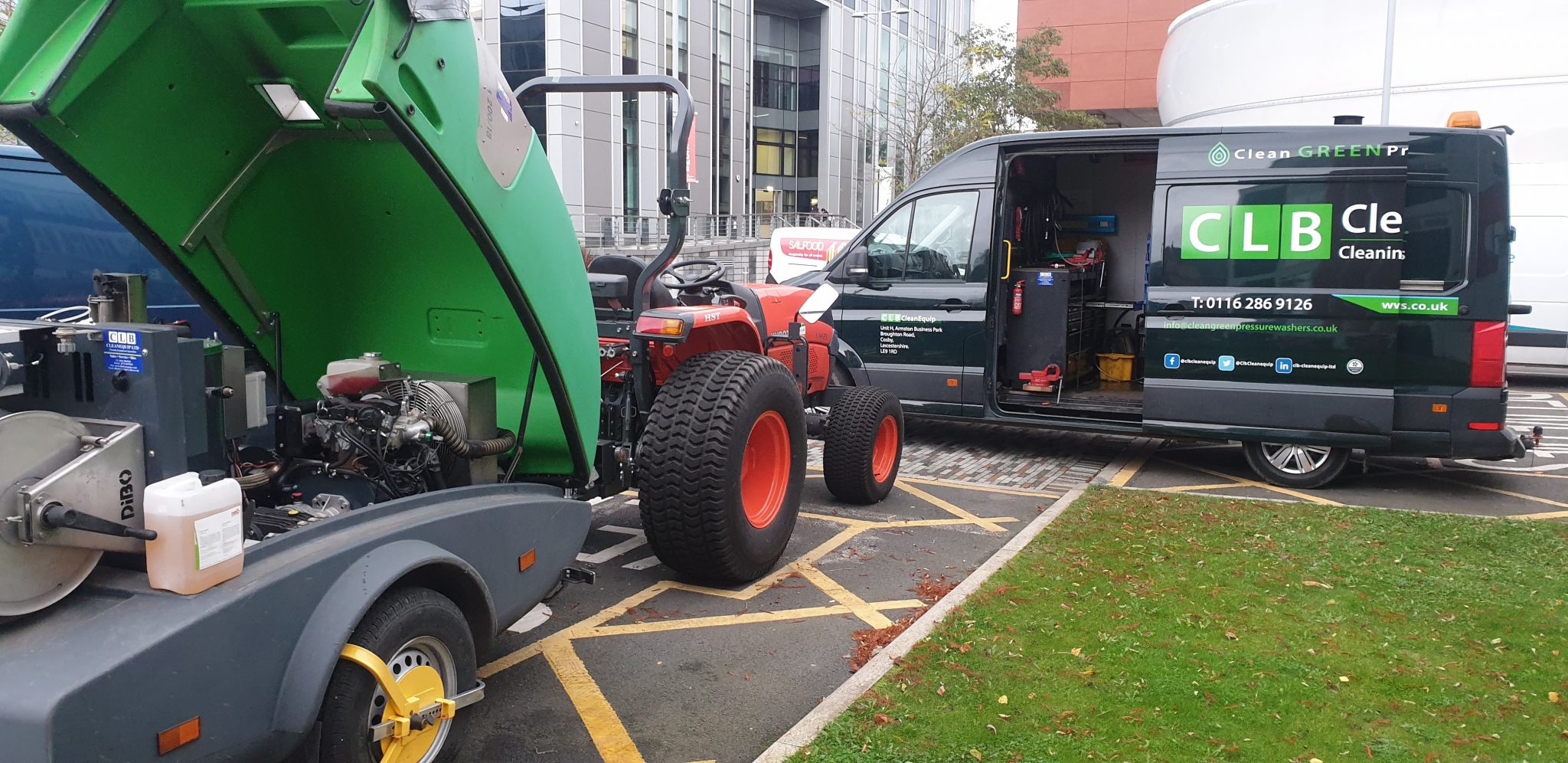 Clean green presure washers JMBM 200/18 trailer pressure washer